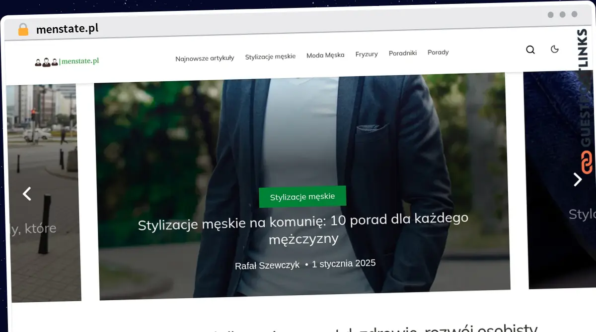 Publish Guest Post on menstate.pl