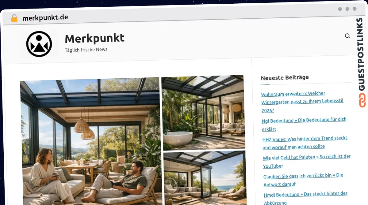 Publish Guest Post on merkpunkt.de