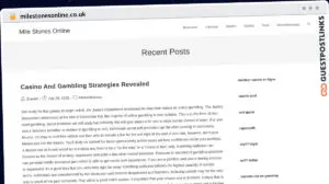 Publish Guest Post on milestonesonline.co.uk