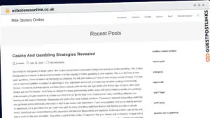 Publish Guest Post on milestonesonline.co.uk