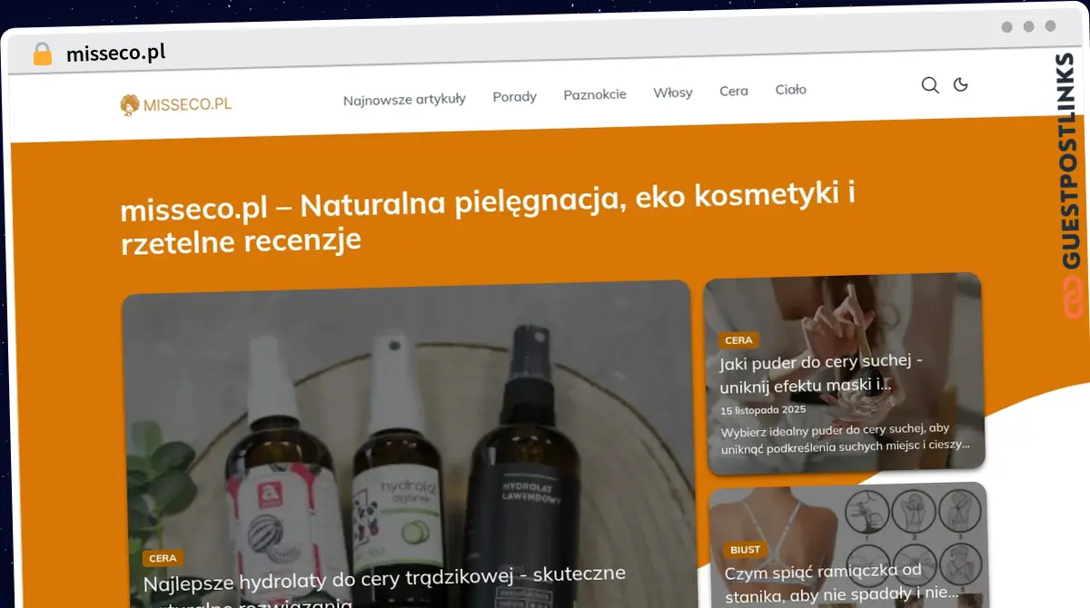 Publish Guest Post on misseco.pl
