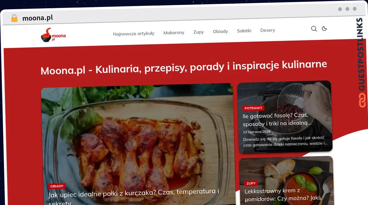 Publish Guest Post on moona.pl
