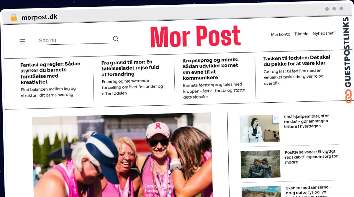 Publish Guest Post on morpost.dk