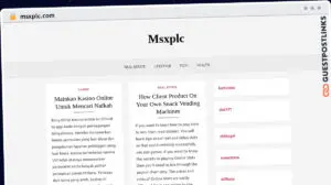 Publish Guest Post on msxplc.com