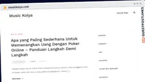 Publish Guest Post on musickolya.com