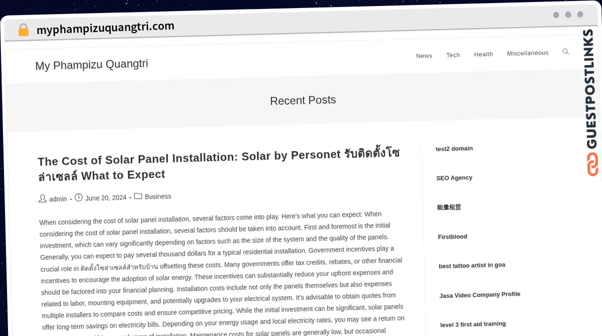 Publish Guest Post on myphampizuquangtri.com