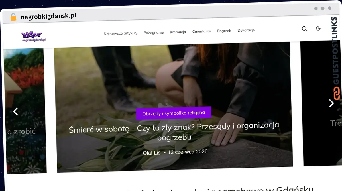 Publish Guest Post on nagrobkigdansk.pl