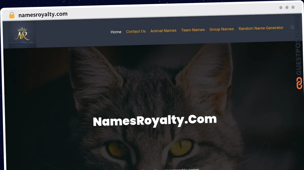 Publish Guest Post on namesroyalty.com