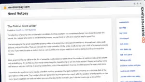 Publish Guest Post on neednotpay.com