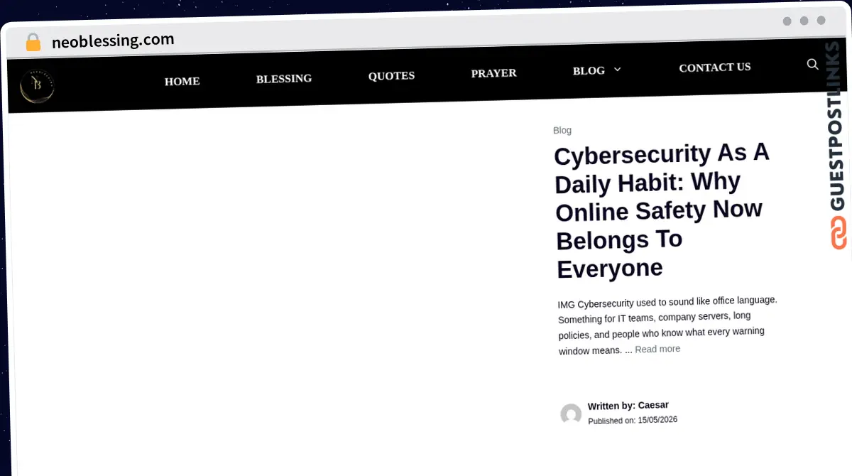 Publish Guest Post on neoblessing.com