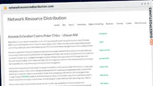 Publish Guest Post on networkresourcedistribution.com