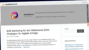 Publish Guest Post on netzfaktorei.de