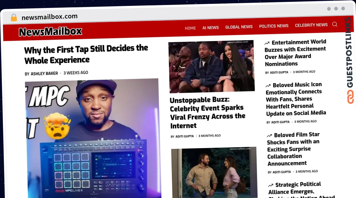Publish Guest Post on newsmailbox.com