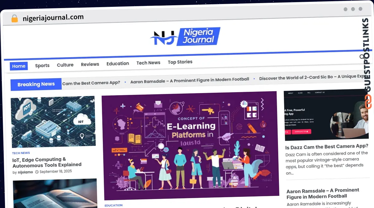 Publish Guest Post on nigeriajournal.com