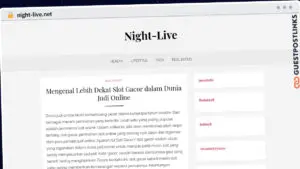 Publish Guest Post on night-live.net
