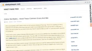 Publish Guest Post on ninetynineper.com