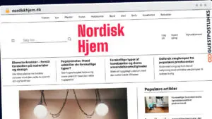 Publish Guest Post on nordiskhjem.dk