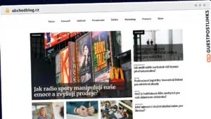 Publish Guest Post on obchodblog.cz