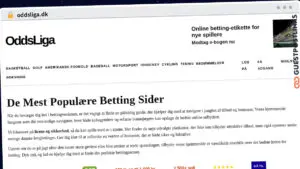 Publish Guest Post on oddsliga.dk