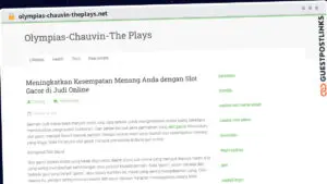 Publish Guest Post on olympias-chauvin-theplays.net