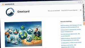 Publish Guest Post on omnicard.de