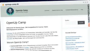 Publish Guest Post on openup-camp.de