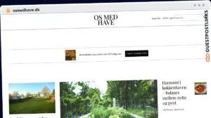 Publish Guest Post on osmedhave.dk