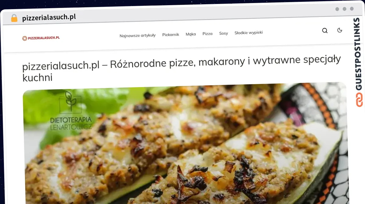 Publish Guest Post on pizzerialasuch.pl
