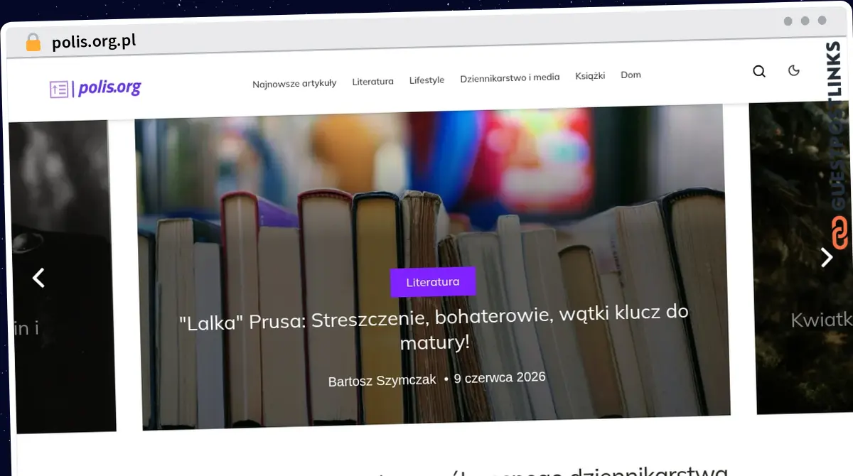 Publish Guest Post on polis.org.pl