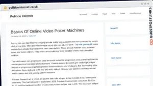 Publish Guest Post on politicointernet.co.uk