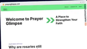 Publish Guest Post on prayerglimpse.com