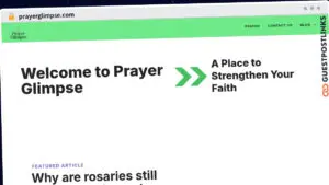 Publish Guest Post on prayerglimpse.com