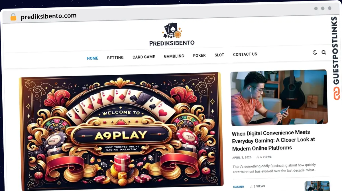 Publish Guest Post on prediksibento.com