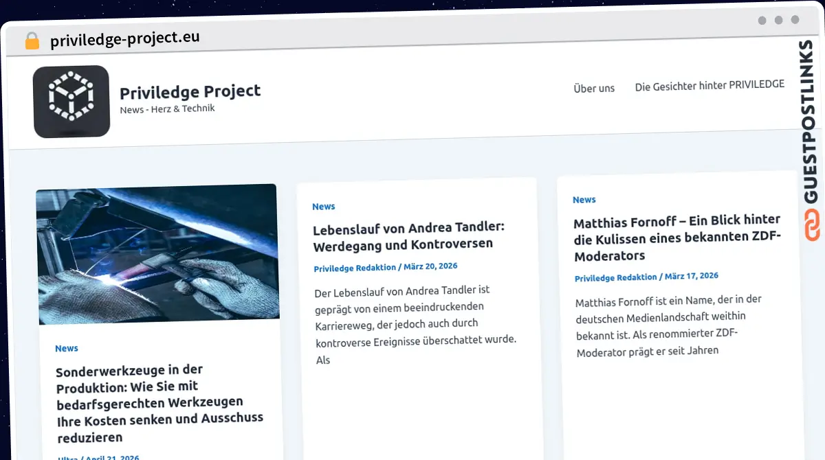 Publish Guest Post on priviledge-project.eu