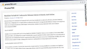 Publish Guest Post on promo700.com