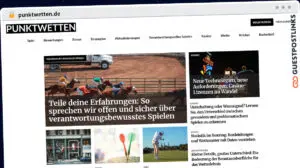 Publish Guest Post on punktwetten.de