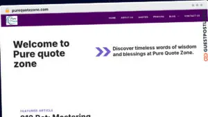 Publish Guest Post on purequotezone.com