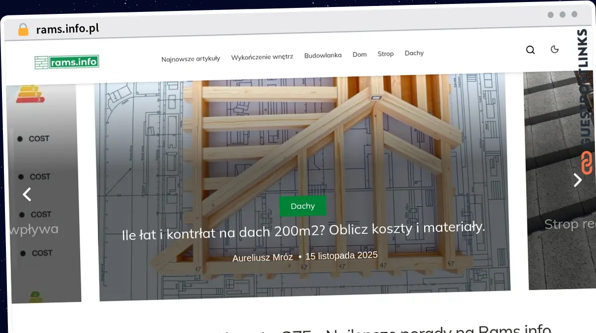 Publish Guest Post on rams.info.pl