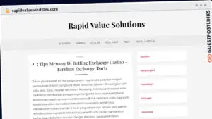 Publish Guest Post on rapidvaluesoluti0ns.com