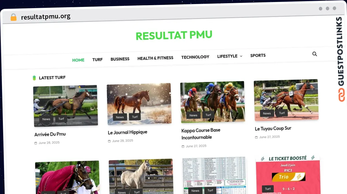 Publish Guest Post on resultatpmu.org