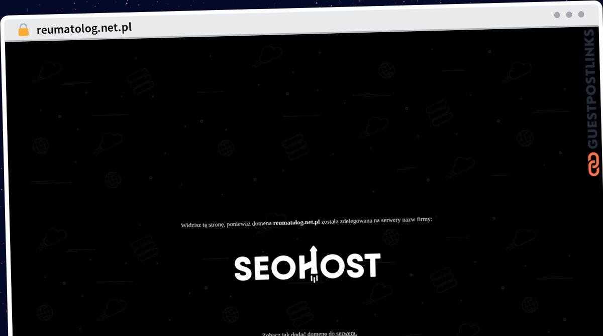 Publish Guest Post on reumatolog.net.pl