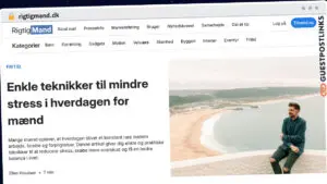 Publish Guest Post on rigtigmand.dk