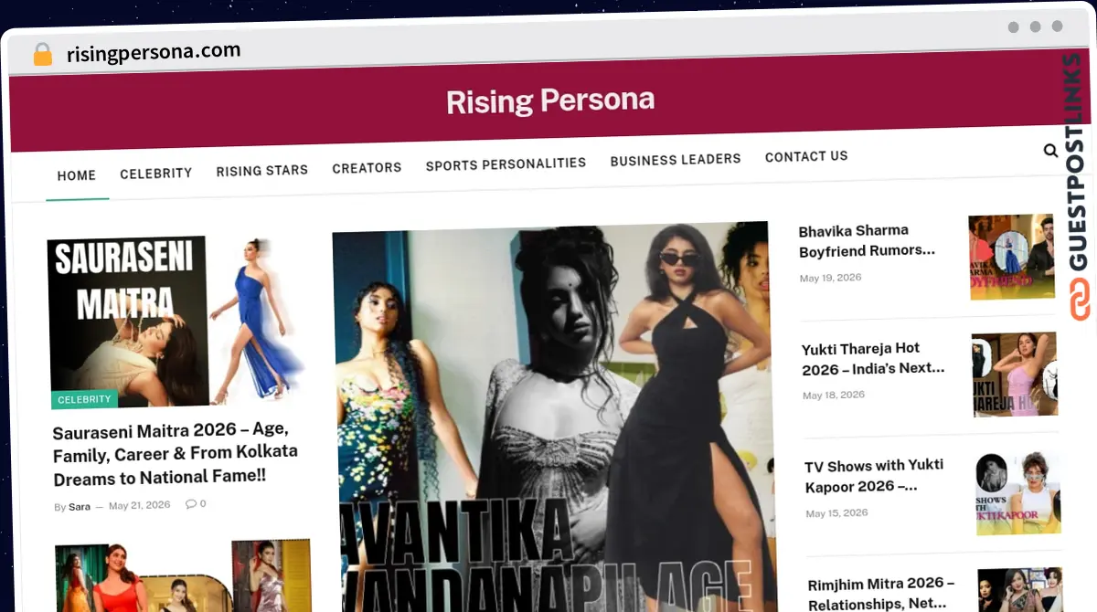 Publish Guest Post on risingpersona.com