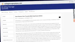 Publish Guest Post on rollingstoragesystems.com