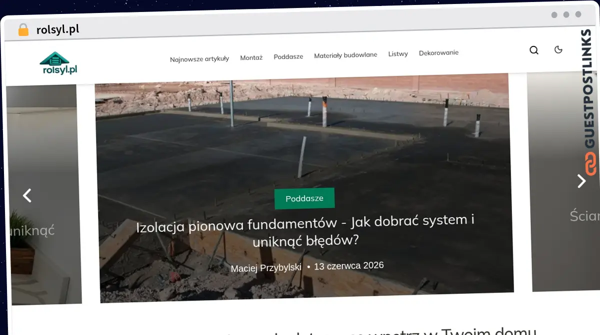 Publish Guest Post on rolsyl.pl