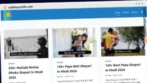 Publish Guest Post on sadshayarilife.com