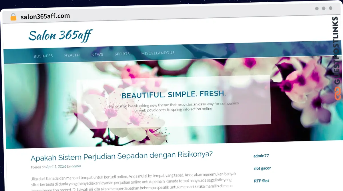Publish Guest Post on salon365aff.com