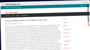 Publish Guest Post on sawstonrugby.org