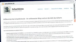 Publish Guest Post on schachkiste.de