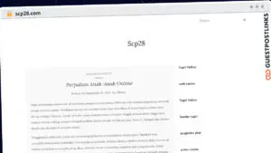 Publish Guest Post on scp28.com